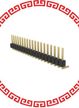 PRPC019SBAN-M71RC CONN HEADER .100 SNGL R/A 19PO