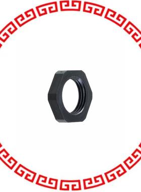 7211 495 LOCKNUT NYLON 3/8 NPT BLK
