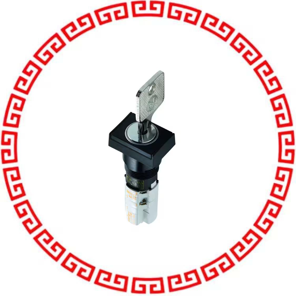 1.15108.5720100 SWITCH KEYLOCK 2POS 4PST 4A 250V