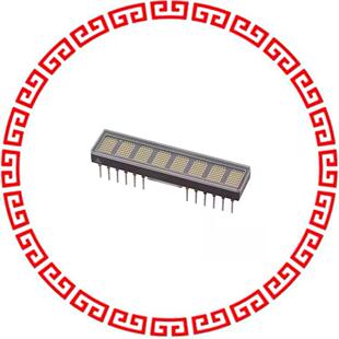 5X7 8DIGIT RED 32DIP 2132 HDSP DISPLAY