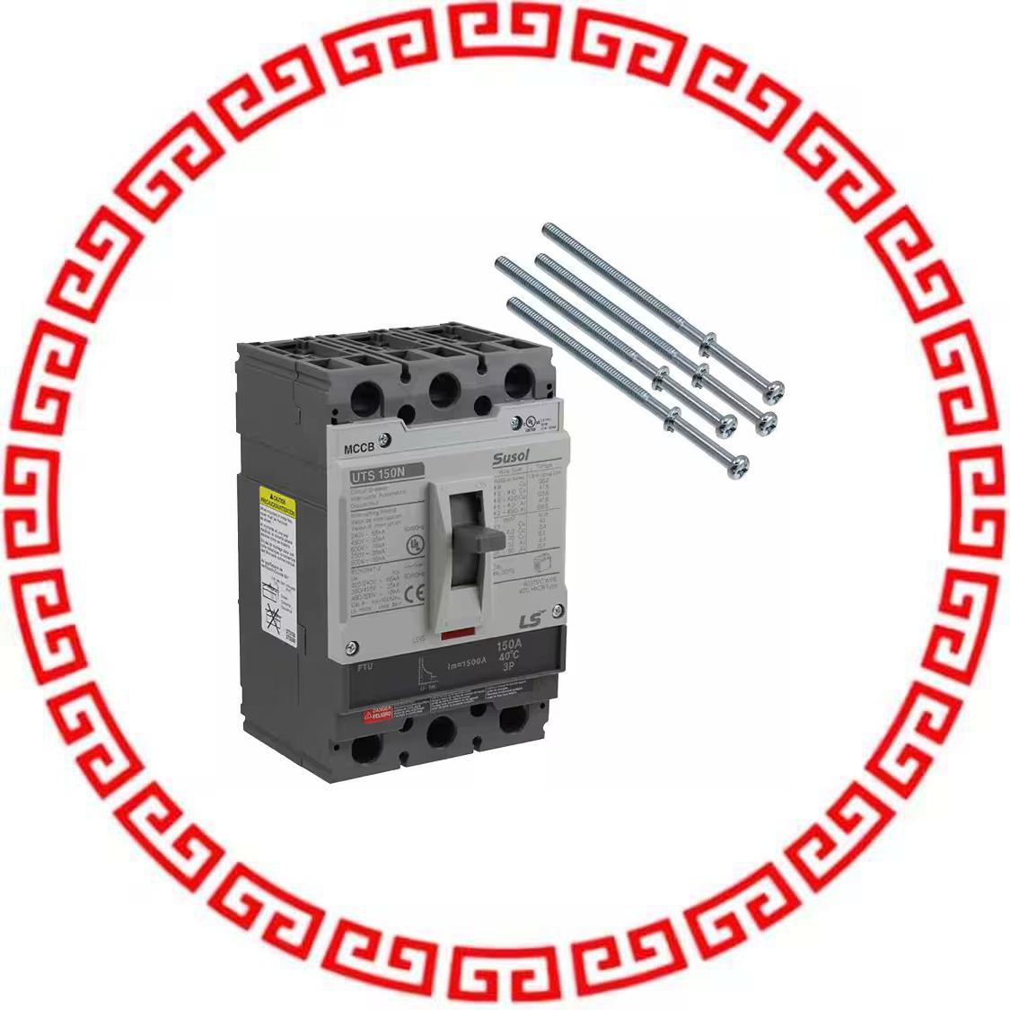 UTS150N-FTU-150A-3P-LL-UL CIR BRK THERM 150A 600VAC/600VDC