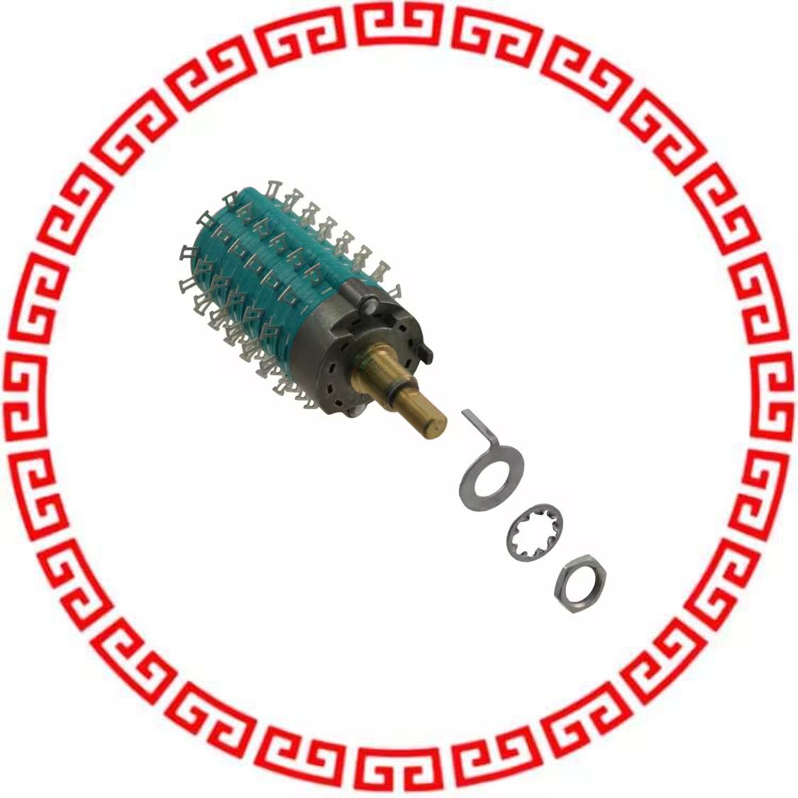 C4D0612N-A SWITCH ROTARY 2-12POS 300MA 125V