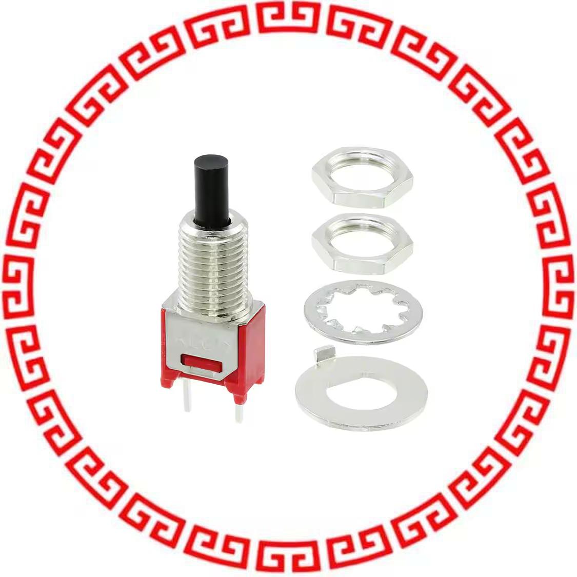 PMS9P1B09M2QE SWITCH PUSH SPST-NO 3A 120V