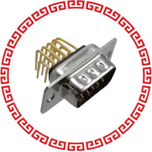 781-M15-113R001 CONN DSUB HD PLUG 15POS R/A SLDR