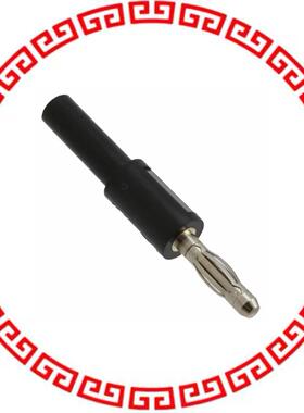 72917-0 BANANA PLUG ADAPTER BLACK