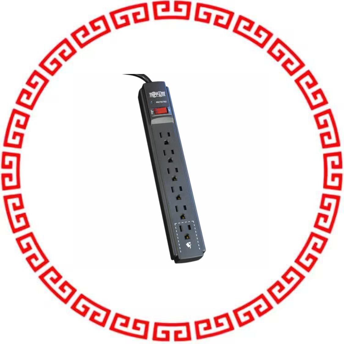 TLP606B SURGE SUPPR 6OUT 6'CORD