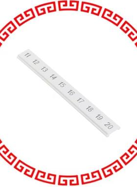 0805739:0011 ZACK STRIP 10-SECTION WHITE