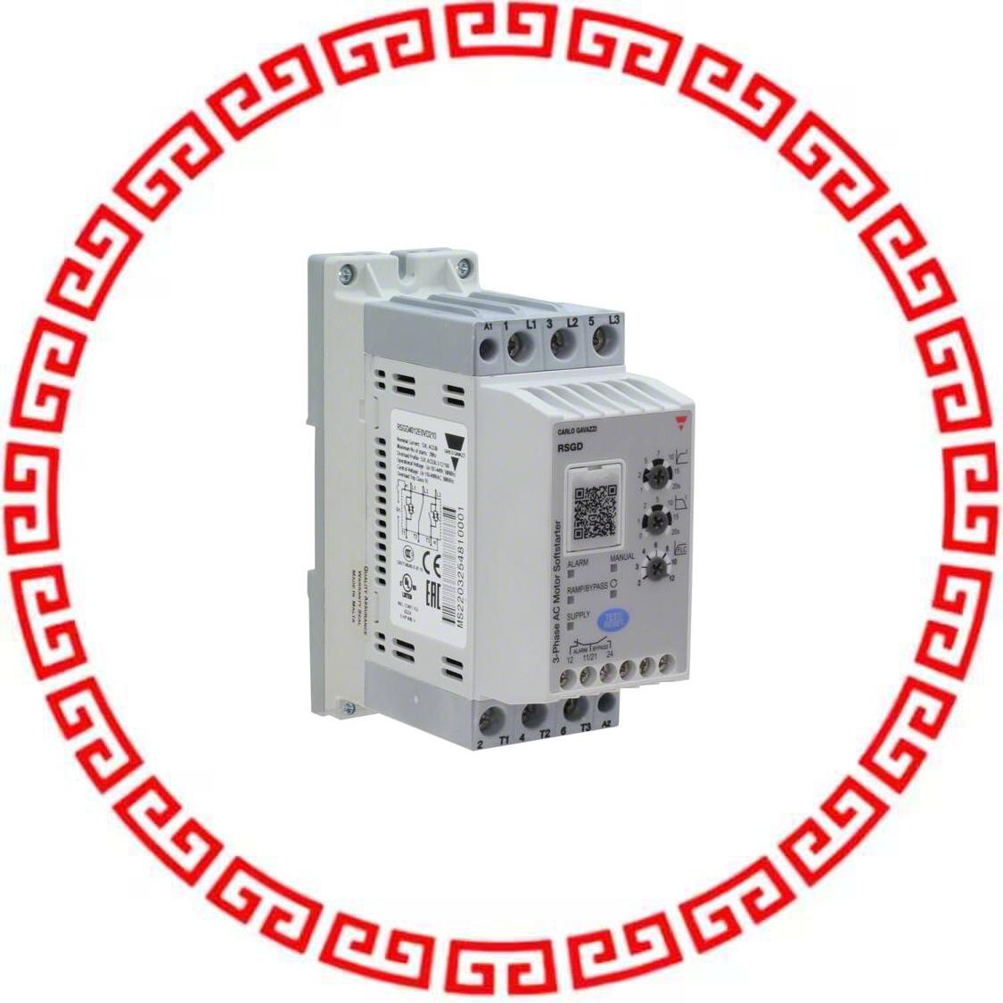 RSGD4012E0VD210 2PH S/ST 220-400V 12A I/P + O/L