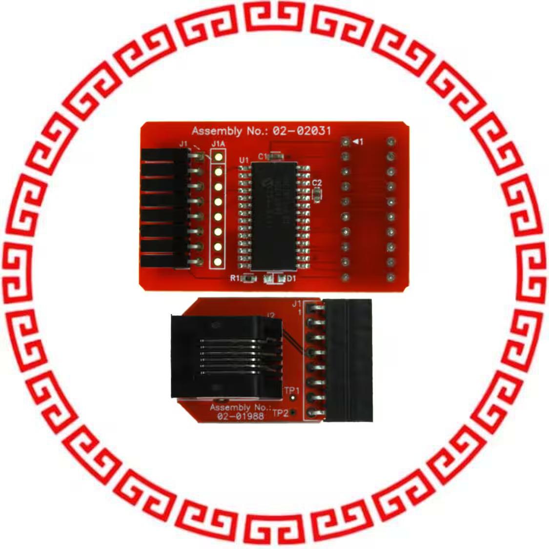 AC244023 PROC EXTENS PAK PIC18F1XK50