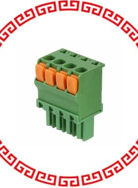 1986720-4 TERM BLOCK PLUG 4POS STR 3.81MM