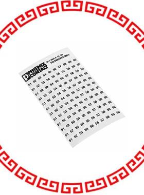 0804293:0051 MARKER CARD FOR 120 TERM BLOCKS