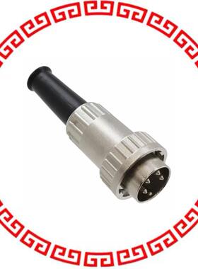 09CL4MX CONN PLUG MALE DIN 4POS SOLDER