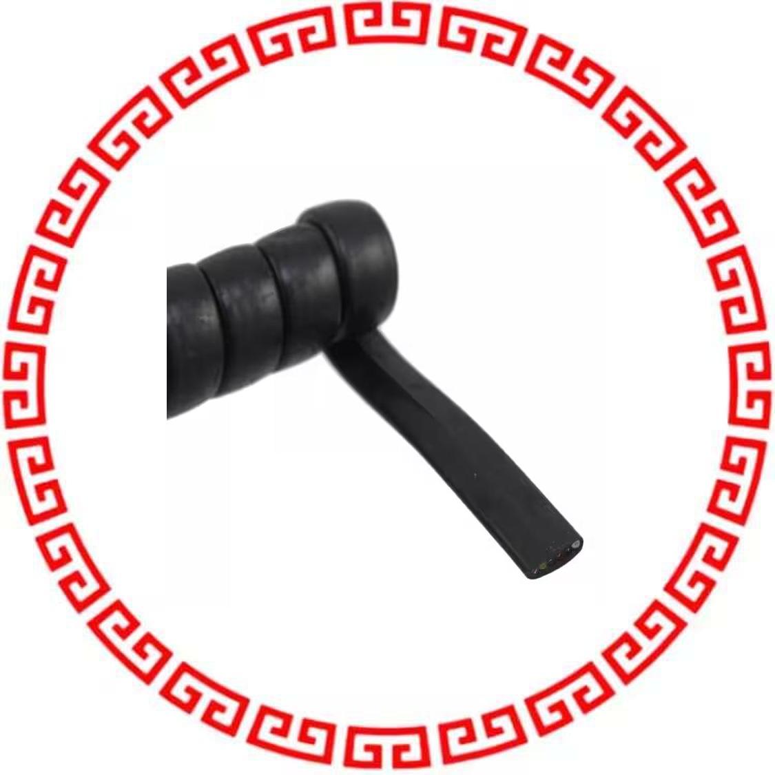 AT-K-C-26-6-B/7 CABLE MOD COIL 6COND BLACK 7