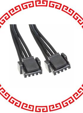 451110403 MICROLOCK PLUS CABLE BLACK 4 CKT