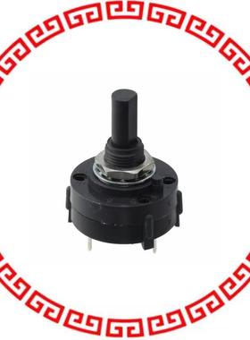 A12405RNCQ SWITCH ROTARY 4POS 2.5A 125V