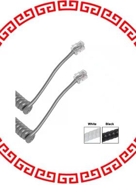 GLF-444-104-511-D CABLE MOD 4P4C PLUG-PLUG 10'