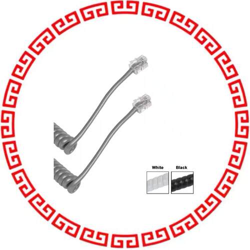 GLF-444-104-511-D CABLE MOD 4P4C PLUG-PLUG 10'