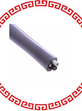 C2516A.18.10 CABLE 2COND 22AWG GRAY SHLD 500'