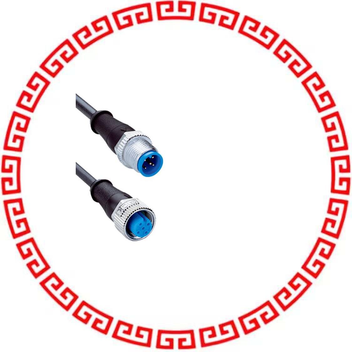 YF2A15-C60UB5M2A15 CBL FMALE TO MALE 5POS 1.97'