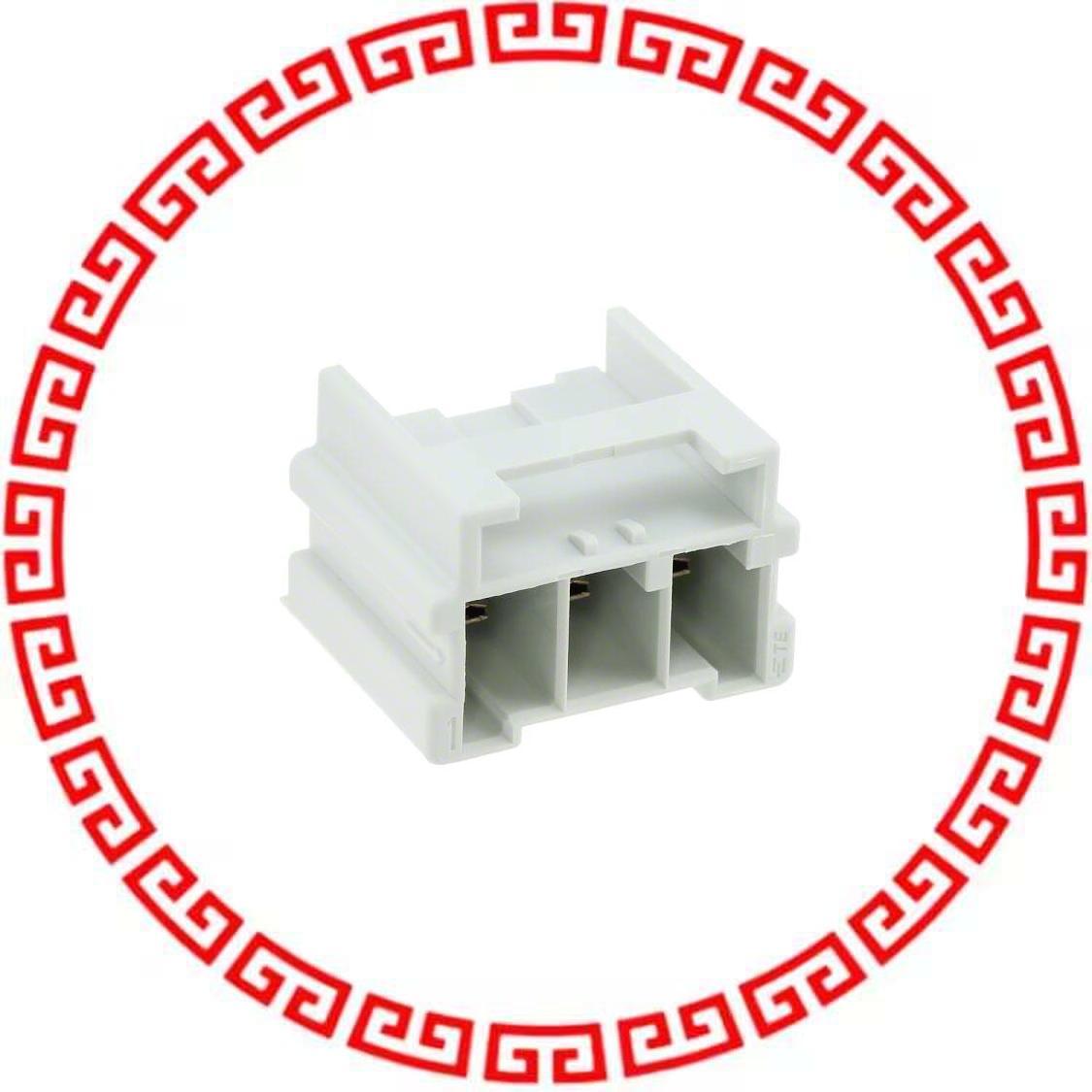 1-1969688-3 PTL PCB HEADER HTEMP VERT 1X3