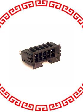 44068-0004 CONN HEADER 10POS STR W/CLIP TIN