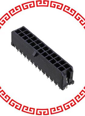 430452425 MICROFIT 3.0 VERT PTH/CLIP DR