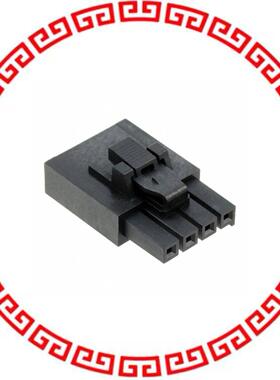 1722561004 RCPT HSG SGL V0 BLK 04 CKT