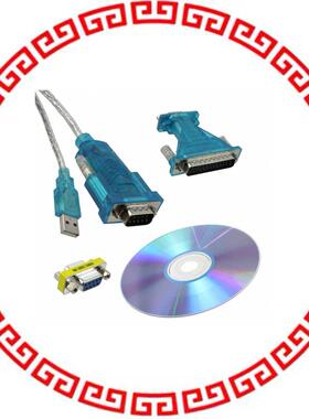 2881078 D-SUB USB 9 CBL W/DB9-DB25 ADPTR