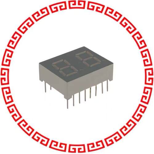LDD-C406NI LED 7-SEG .40 DUAL S-RED CC DUP