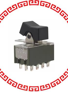 M2042TNW01-DA SWITCH ROCKER 4PDT 6A 125V