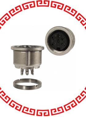 C091 31N006 100 2 CONN RCPT FMALE DIN 6P SLDR CUP