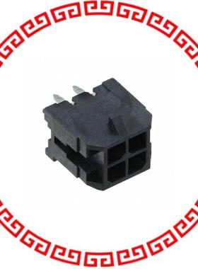 430450413 CONN HEADER 4POS 3MM VERT GOLD