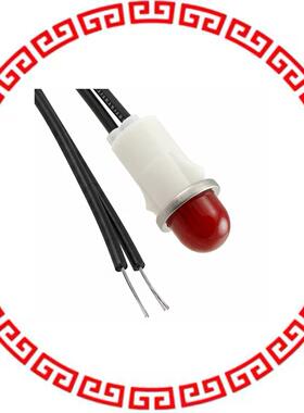 1051A1 INDICATOR NEON RED PANEL MNT