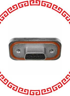 MDBE09SE860 CONN DSUB RCPT 9POS PNL MNT SLDR