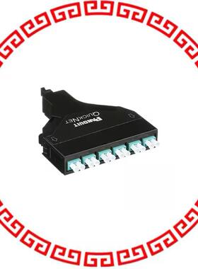 FQXN-12-10AS 12-FIBER QN SFQ CASSETTE, SIX LC