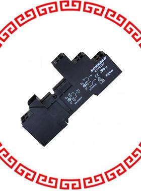 1860200-1 RELAY SOCKET 8 POSITION DIN RAIL