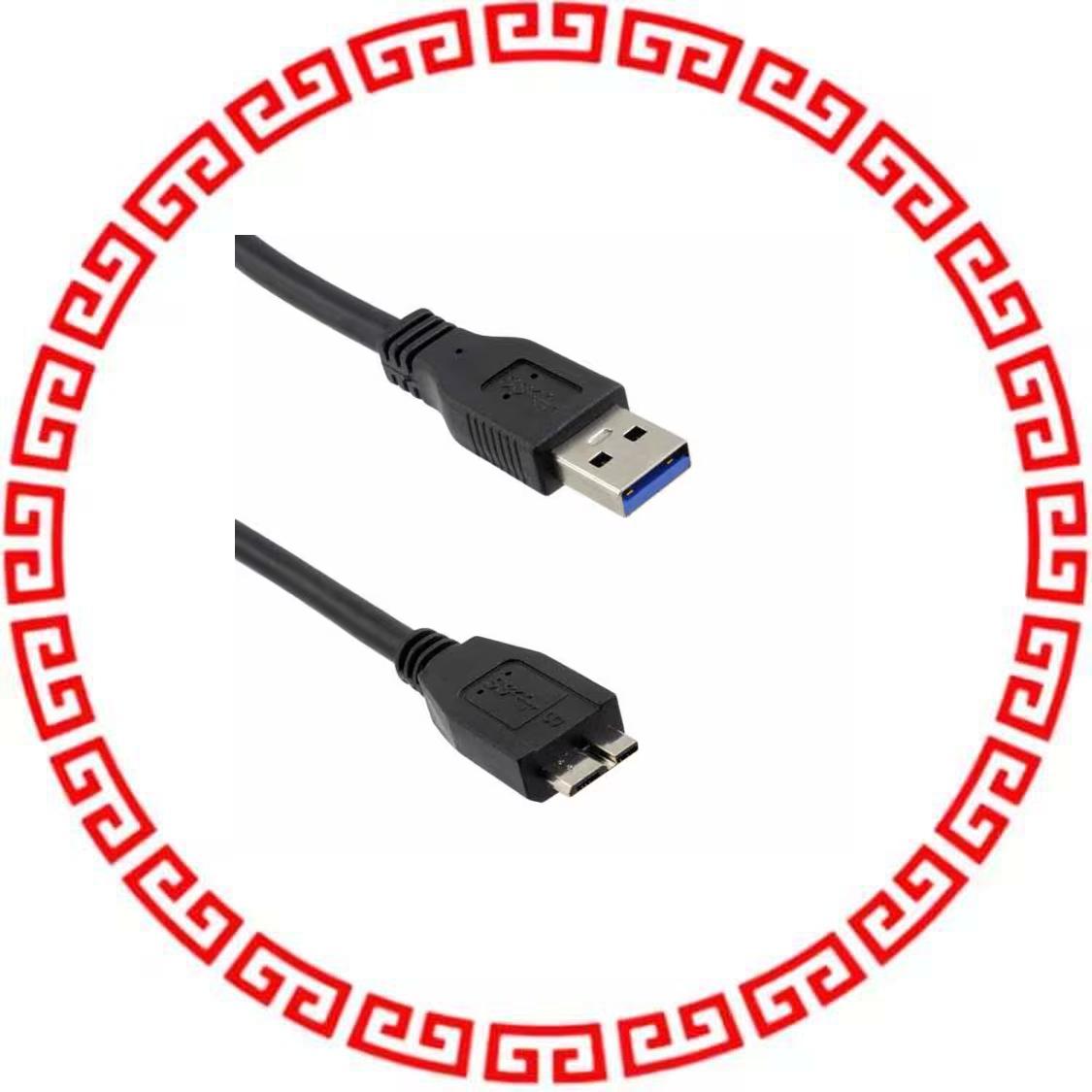 103-1092-BL-00300 CABLE USB3.0 A/M-MICRO B 3M