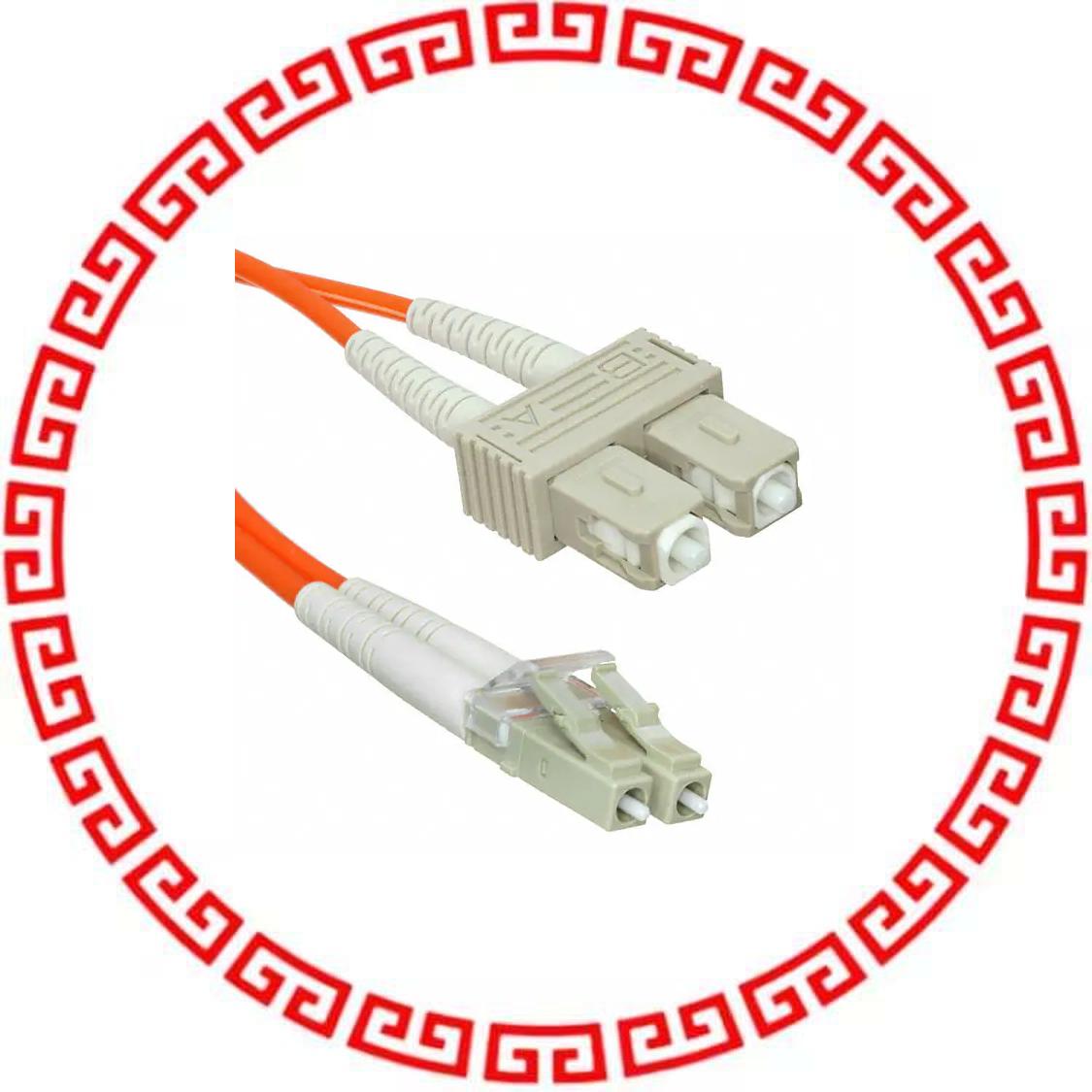 SCLC-6DTP050 FIBER OPTIC CBL LC-SC DUPLEX 5M