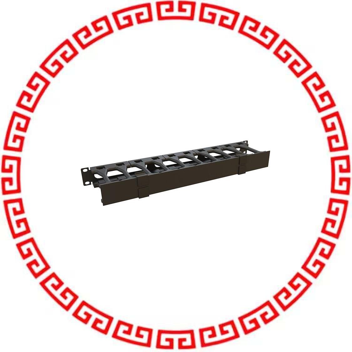 RB-HFM1 HORIZ FINGER CABLE MANAGER 1U