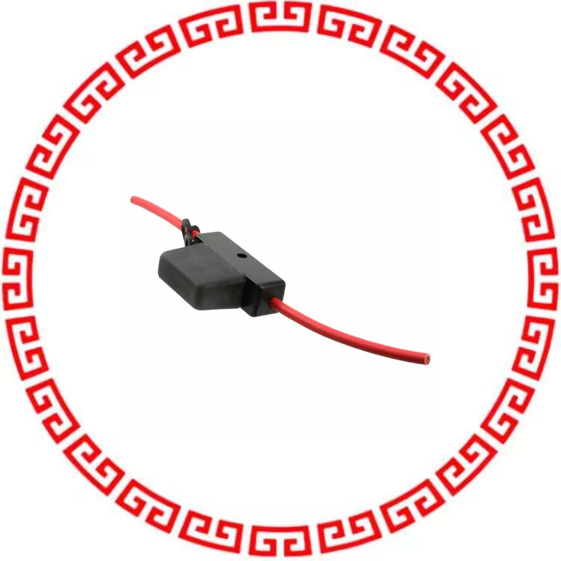 BK/HHX FUSE HLDR BLADE 32V 48A IN LINE