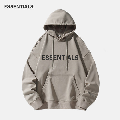 ESSENTIALS360克重磅连帽卫衣男