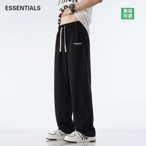 ESSENTIALS官方卫裤男夏季直筒裤