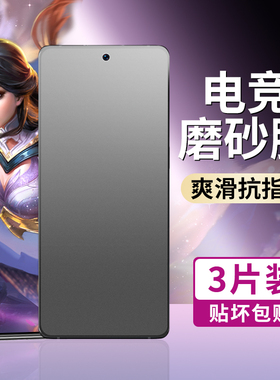 适用红米NOTE13pro钢化膜redminote12/11手机膜12por+小米note11r磨砂防指纹noto屏幕保护12极速11防摔n0te12