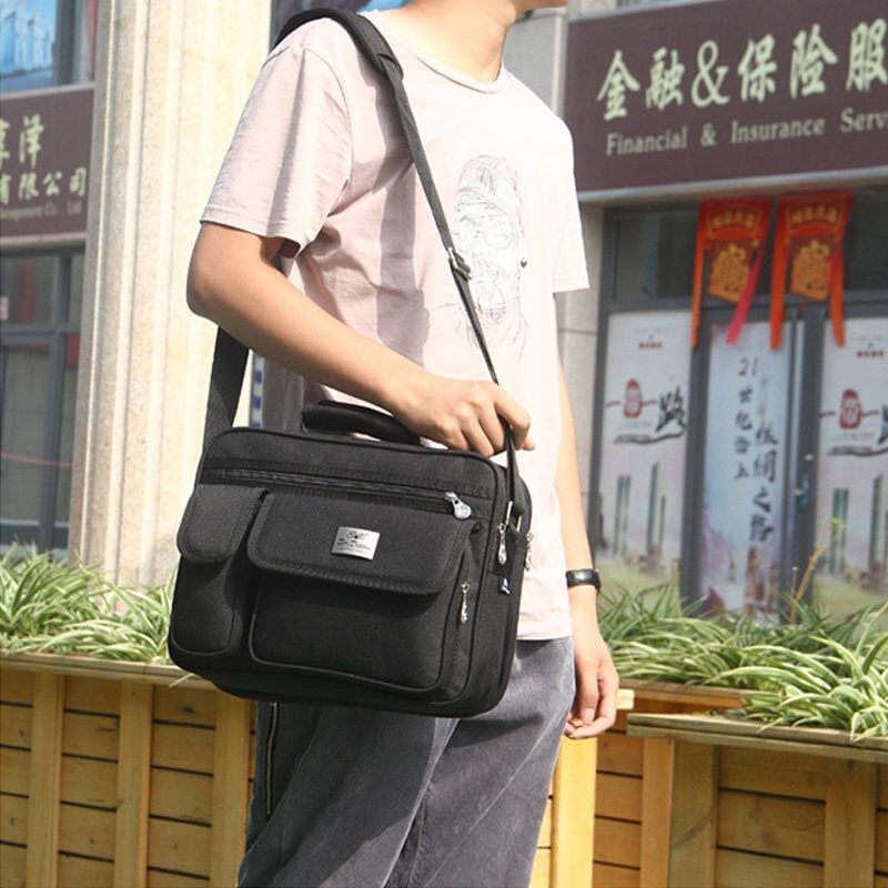 德国日本进口工具包大号多功能帆布包加厚耐磨家电维修电工包小号