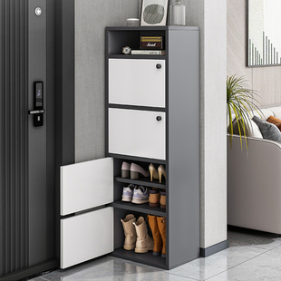 速发鞋储玄门柜爆款家用门易楼道外窄大容量收纳柜物简口小户型鞋