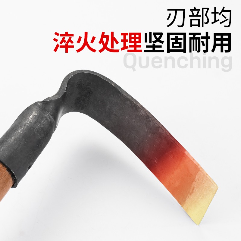 速发小锄头用用种菜锻打小耙子松土园挖艺地除草农家农具三齿耙镐