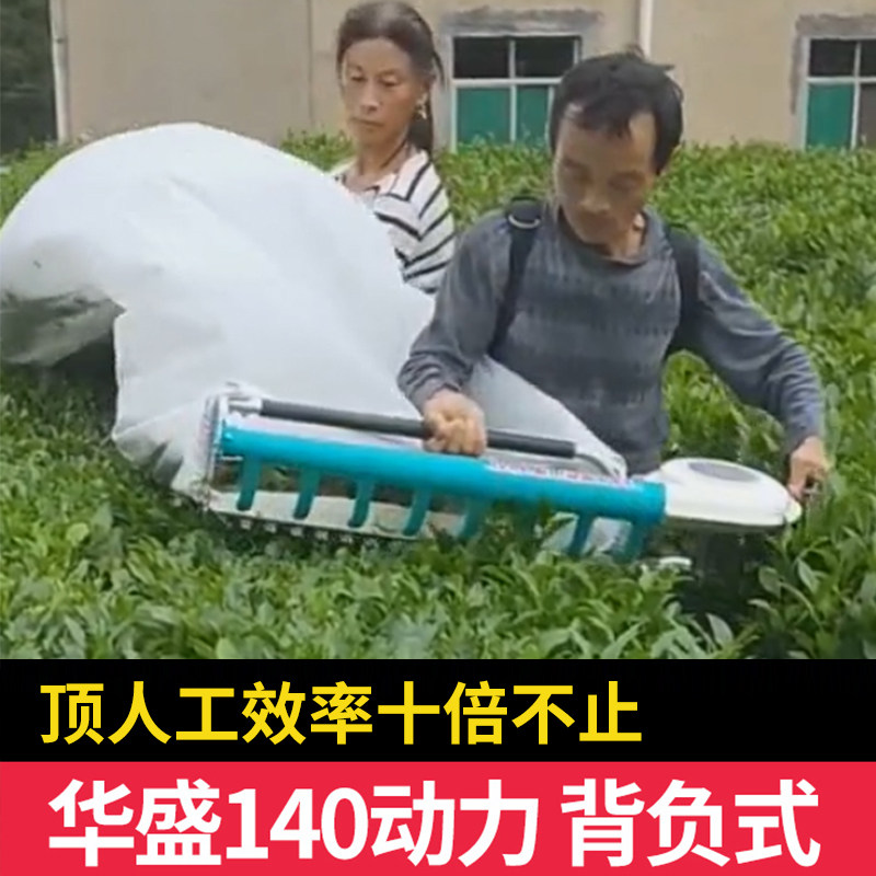 速发新款小型手持采茶机茶子背负式单双人林园绿化袋叶修剪绿篱机