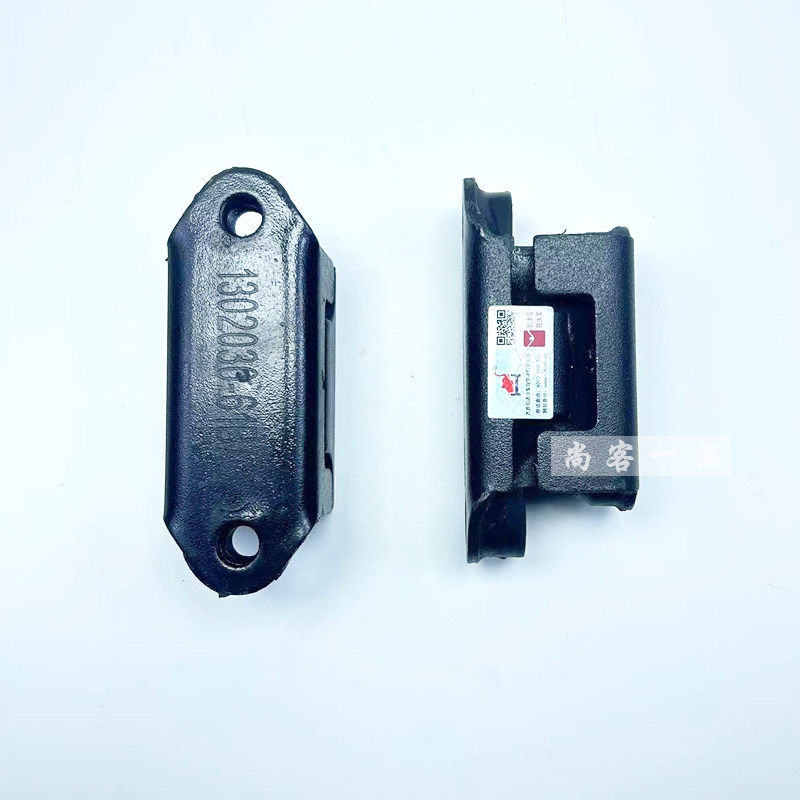 速发适用解放J6水箱胶垫散热器下脚垫原厂配件 J6P散热器悬置缓冲