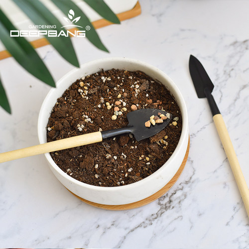 速发家用多植肉物园艺三土工具套装盆栽种花铲子花锹耙子松件套小