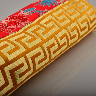 速发藏式桌布密宗装饰手工缝制供加布族绣桌厚布藏刺家用正方型包